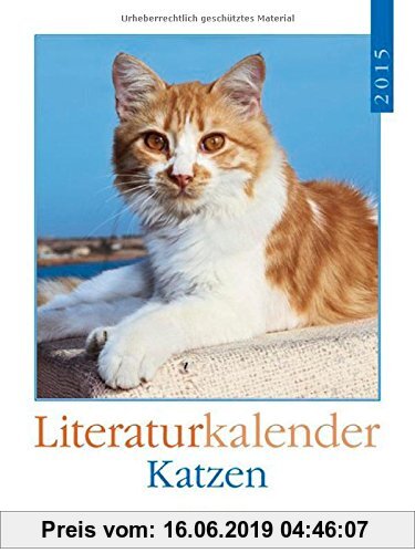 Gebr. - Katzen 2015: Literatur-Wochenkalender