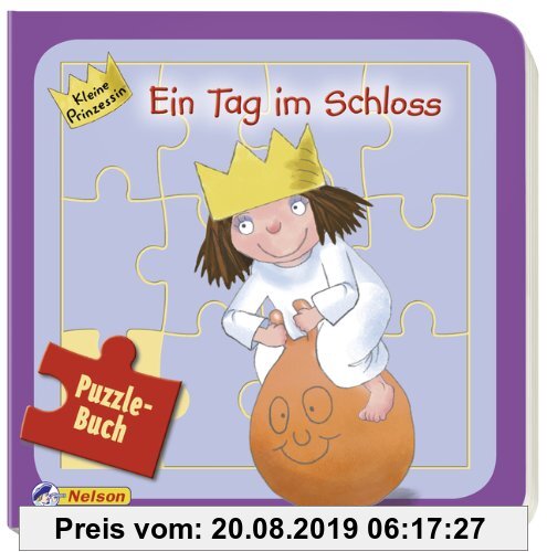 Gebr. - Kleine Prinzessin, Ein Tag im Schloss: Puzzlebuch: 5 Puzzle à 12 Teile