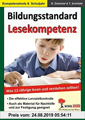 Gebr. - Bildungsstandard Lesekompetenz: Was 12-Jährige lesen und verstehen sollten!