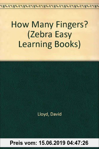 Gebr. - How Many Fingers? (Zebra Easy Learning Books)