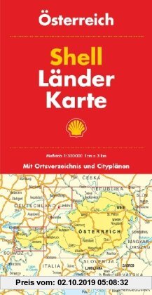 Gebr. - Shell Länderkarte Österreich 1:300.000