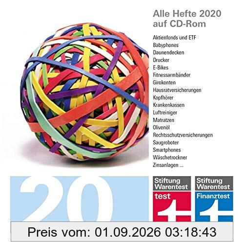 test + Finanztest Archiv CD-Rom 2020: für PC, Mac und Linux