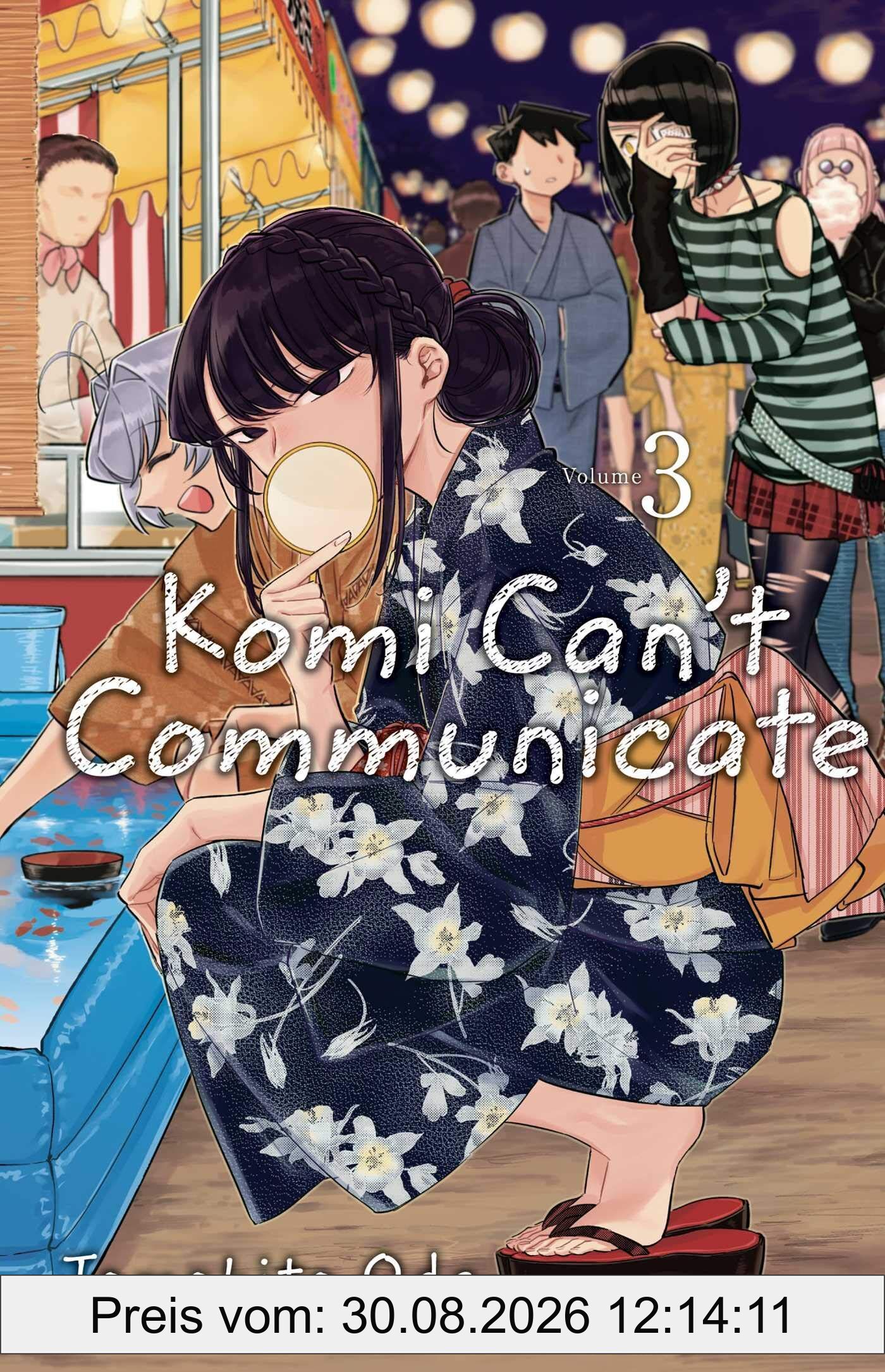 Komi Can't Communicate, Vol. 3