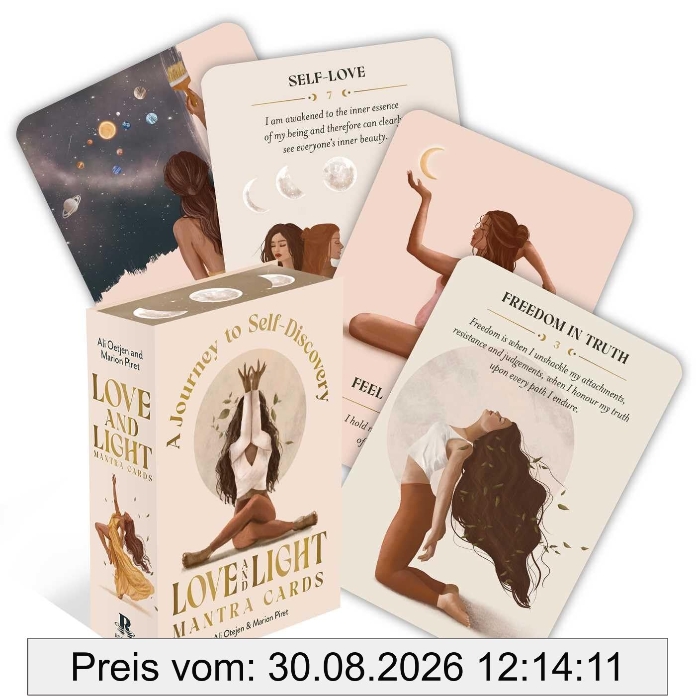 Love and Light Mantra Cards: A Journey to Self-Discovery (Rockpool Oracle)