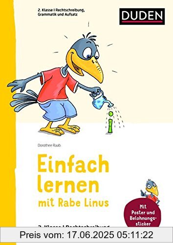 Binding : Taschenbuch, Edition : 2, Label : Duden, Publisher : Duden, medium : Taschenbuch, numberOfPages : 96, publicationDate : 2018-01-15, releaseDate : 2018-01-15, authors : Dorothee Raab, ISBN : 3411872225