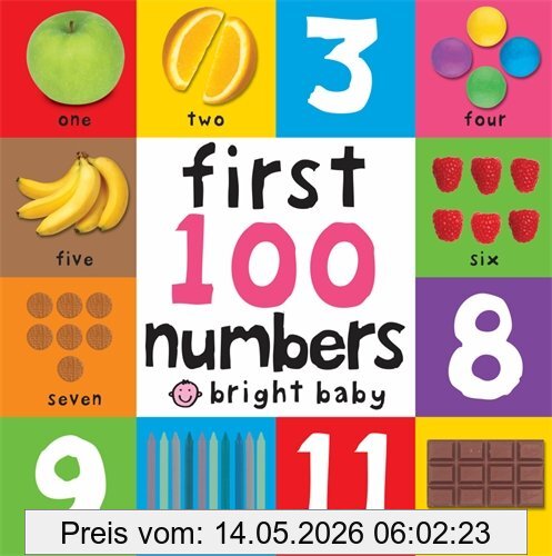 Roger Priddy First 100 Numbers, First 100 Board Book