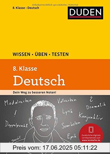 Binding : Taschenbuch, Edition : 4, Label : Duden, Publisher : Duden, medium : Taschenbuch, numberOfPages : 128, publicationDate : 2017-01-16, authors : Anja Steinhauer, Birgit Kölmel, Michael Bornemann, languages : german, ISBN : 3411722649