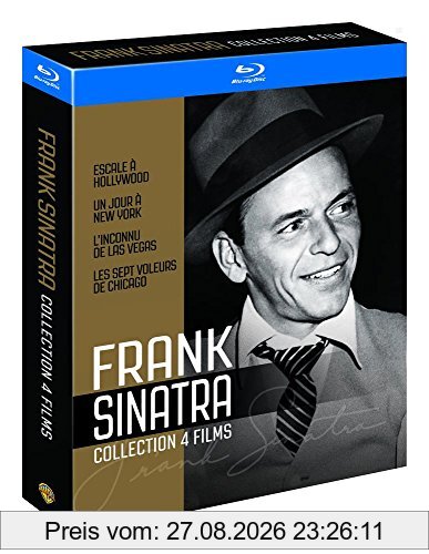 Frank Sinatra : Escale à Hollywood + Un jour à New York + L'inconnu de Las Vegas + Les 7 voleurs de Chicago [Blu-ray]