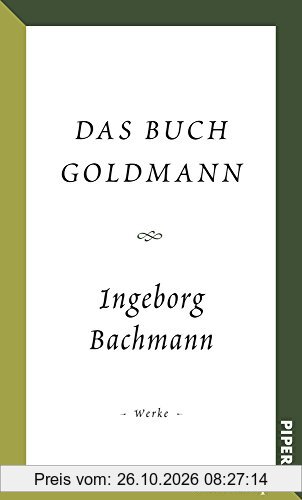 Werkausgabe: Das Buch Goldmann