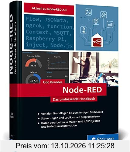 Node-RED: Das umfassende Handbuch. Visuelles Programmieren leicht gemacht