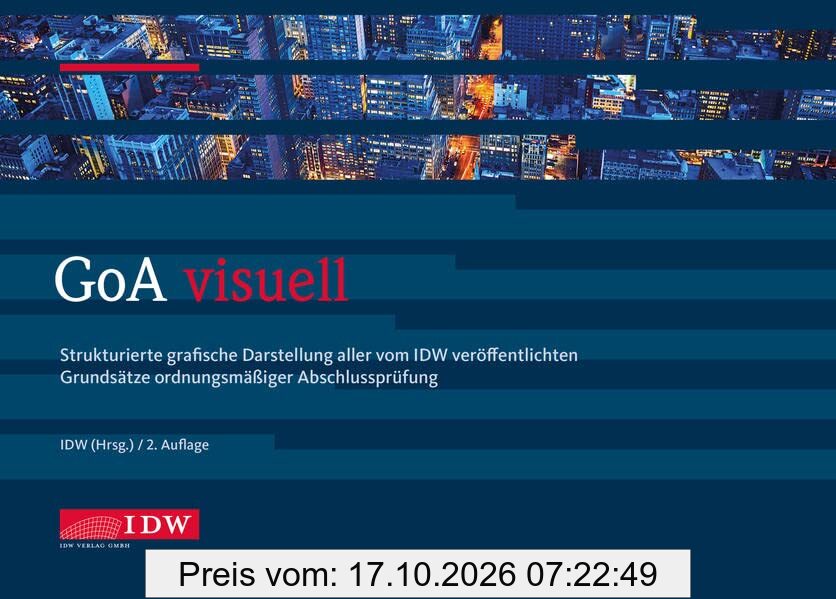 GoA visuell: Strukturierte grafische Darstellung aller für die Abschlussprüfung relevanten IDW Verlautbarungen: Strukturierte grafische …