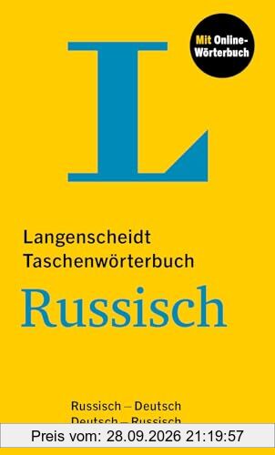 Langenscheidt Taschenwörterbuch Russisch: Russisch - Deutsch / Deutsch - Russisch mit Online-Wörterbuch