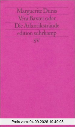 Véra Baxter oder Die Atlantikstrände (edition suhrkamp)