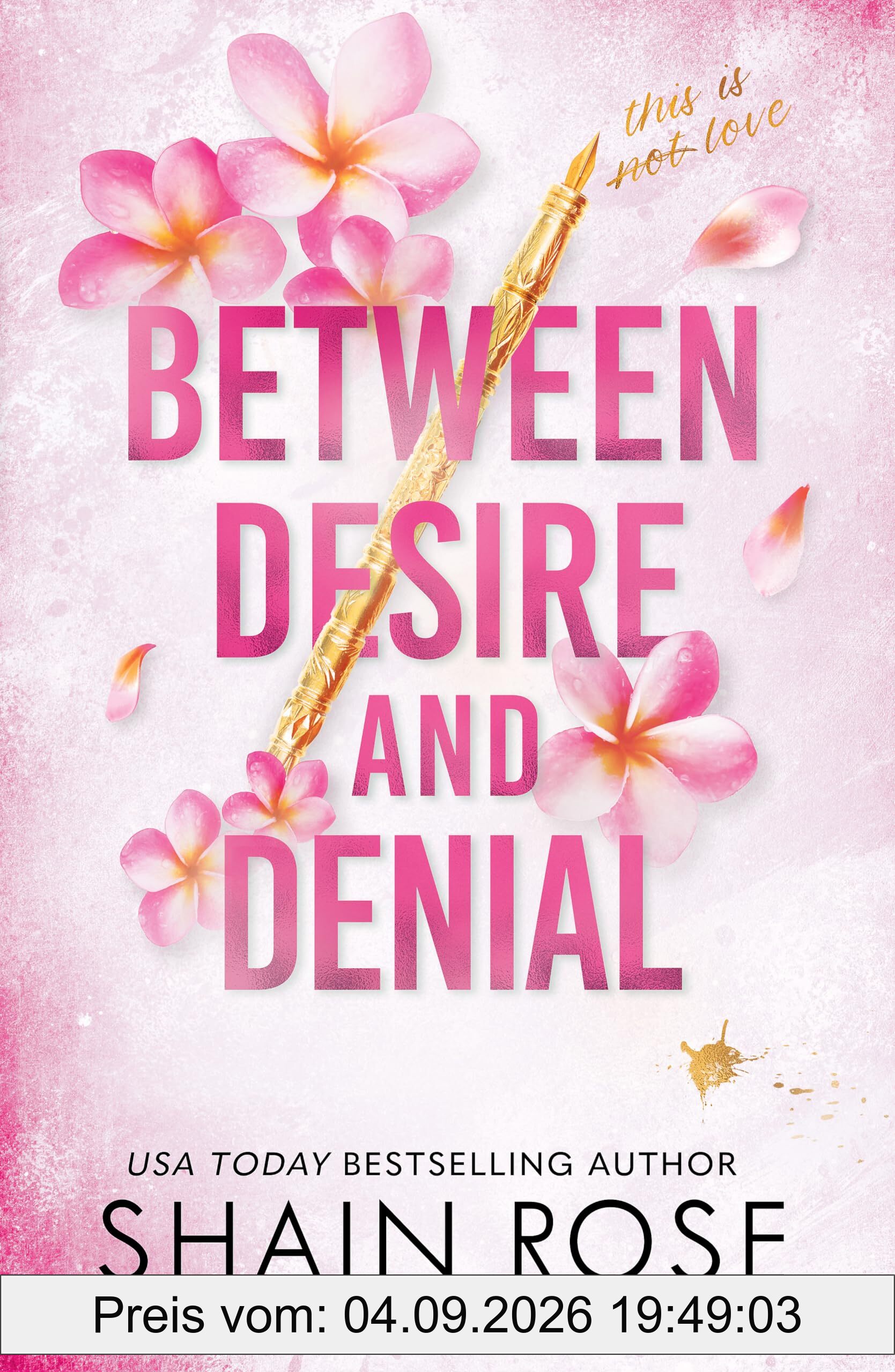 BETWEEN DESIRE AND DENIAL: a dark, fake-dating romance from the Tiktok sensation and USA Today bestselling author (The Hardy Billionaires Series)
