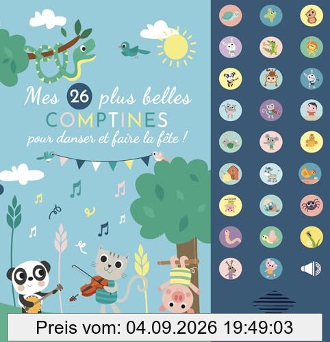 Mes 26 plus belles comptines pour danser et faire la fête !