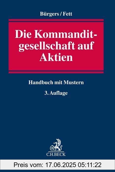 Binding : Gebundene Ausgabe, Edition : 3., neu bearbeitete, Label : C.H.Beck, Publisher : C.H.Beck, medium : Gebundene Ausgabe, numberOfPages : 918, publicationDate : 2022-09-23, publishers : Tobias Bürgers, Torsten Fett, ISBN : 3406769594
