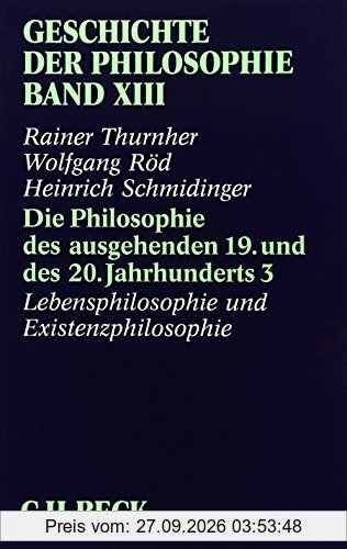 Geschichte der Philosophie Band XIII