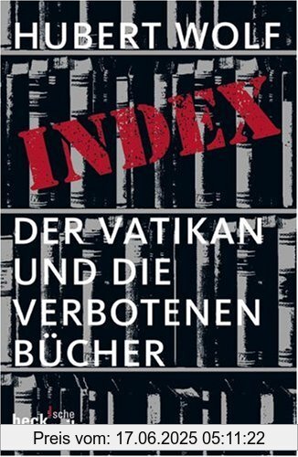 Binding : Taschenbuch, Edition : 1, Label : C.H.Beck, Publisher : C.H.Beck, medium : Taschenbuch, numberOfPages : 303, publicationDate : 2007-08-23, authors : Hubert Wolf, languages : german, ISBN : 3406547788
