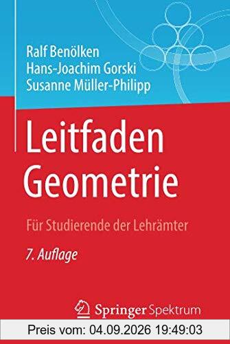 Leitfaden Geometrie: Für Studierende der Lehrämter