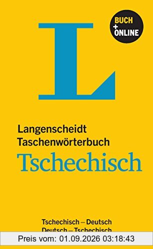 Langenscheidt Taschenwörterbuch Tschechisch - Buch mit Online-Anbindung: Tschechisch-Deutsch/Deutsch-Tschechisch (Langenscheidt Taschenwörterbücher)