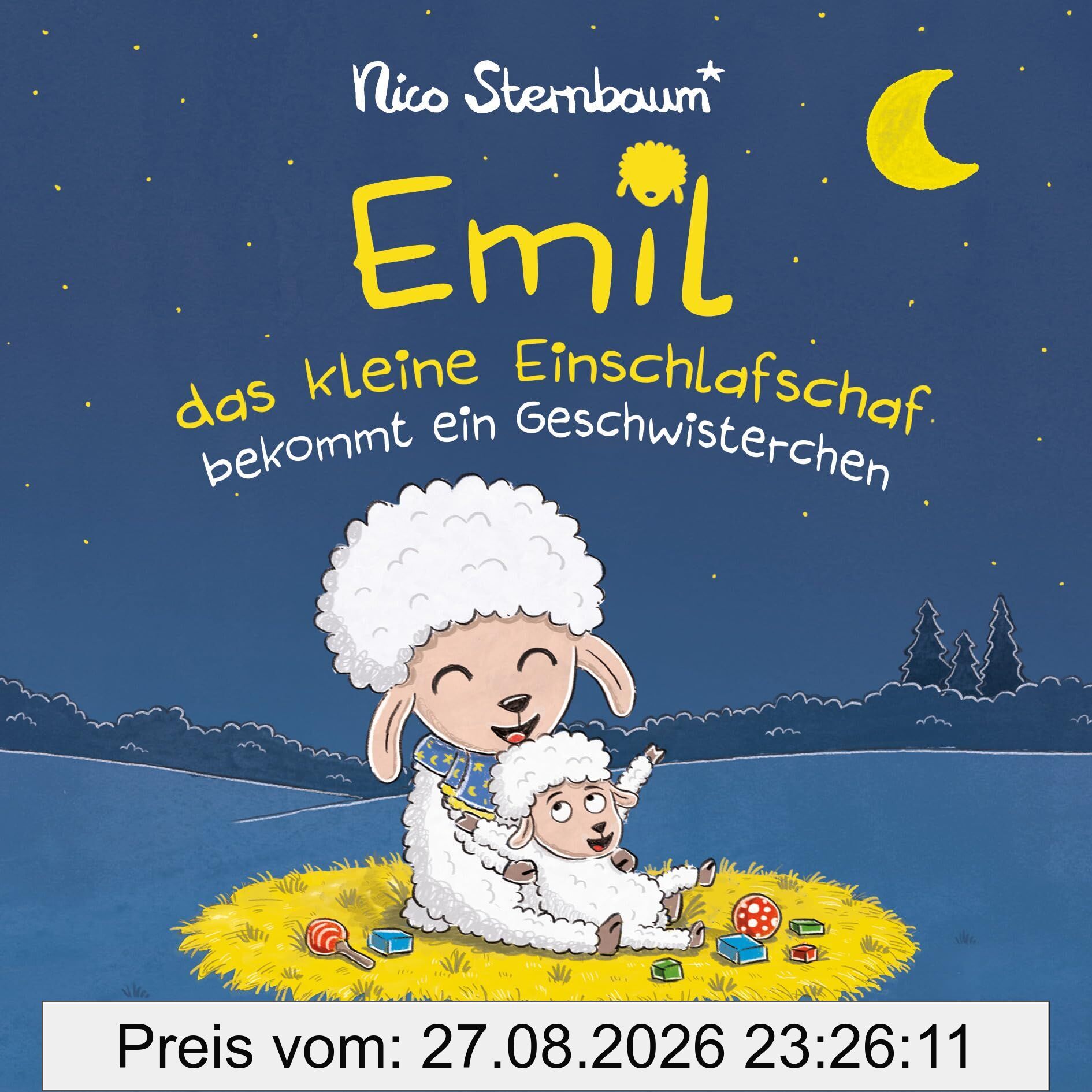Emil das kleine Einschlafschaf bekommt ein Geschwisterchen