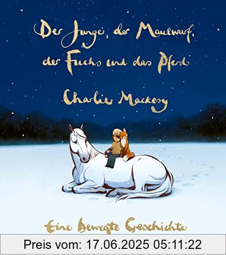 Binding : Gebundene Ausgabe, Edition : 1., Label : List Hardcover, Publisher : List Hardcover, medium : Gebundene Ausgabe, numberOfPages : 192, publicationDate : 2022-11-24, releaseDate : 2022-11-24, authors : Charlie Mackesy, translators : Susanne Goga-Klinkenberg, ISBN : 3471360646