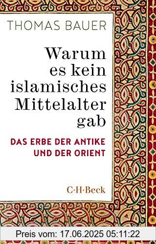 Binding : Taschenbuch, Edition : 1, Label : C.H.Beck, Publisher : C.H.Beck, medium : Taschenbuch, numberOfPages : 175, publicationDate : 2020-07-16, releaseDate : 2020-07-16, authors : Thomas Bauer, ISBN : 3406758134