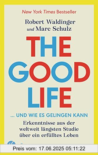 Binding : Gebundene Ausgabe, Label : Kösel-Verlag, Publisher : Kösel-Verlag, medium : Gebundene Ausgabe, numberOfPages : 432, publicationDate : 2023-08-30, releaseDate : 2023-08-30, authors : Robert Waldinger, Marc Schulz, translators : Ulrike Kretschmer, ISBN : 346634770X