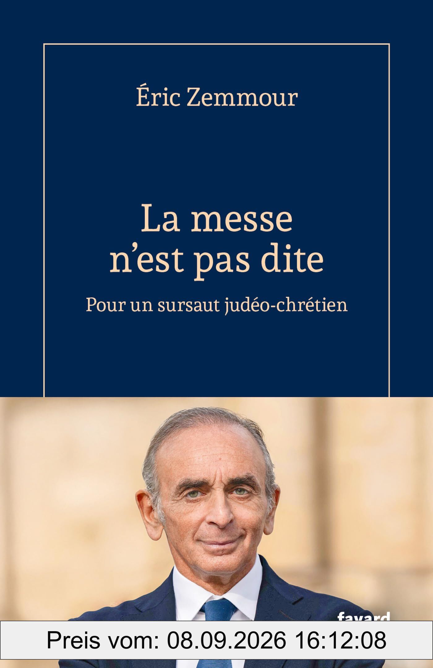 La messe n'est pas dite : pour un sursaut judéo-chrétien