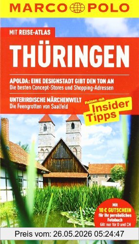 Kerstin Sucher und Bernd Wurlitzer Marco Polo Reiseführer Thüringen, Reisen Mit Insider-Tipps