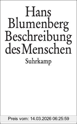 Hans Blumenberg Beschreibung Des Menschen