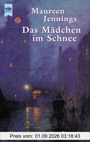 Das Mädchen im Schnee.