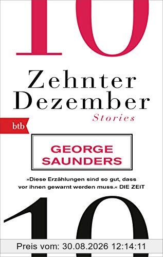 Zehnter Dezember: Stories - Geschenkausgabe