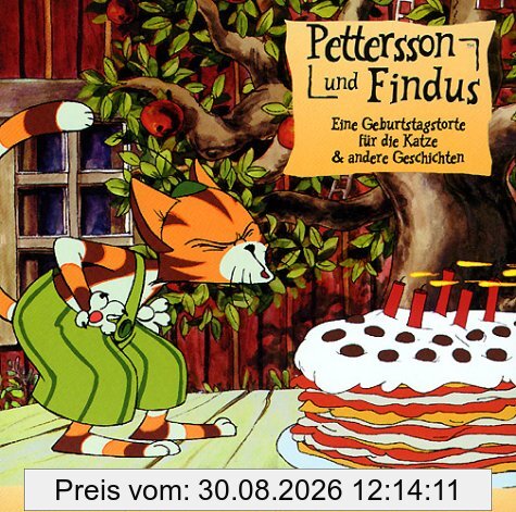 Pettersson & Findus, Audio-CDs, Tl.1, Eine Geburtstagstorte für die Katze & andere Geschichten, 1 Audio-CD