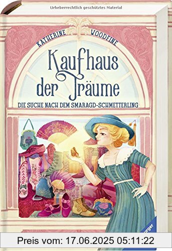 Binding : Gebundene Ausgabe, Edition : 1, Label : Ravensburger Buchverlag, Publisher : Ravensburger Buchverlag, medium : Gebundene Ausgabe, numberOfPages : 416, publicationDate : 2018-04-22, authors : Katherine Woodfine, translators : Katharina Orgaß, ISBN : 3473408182