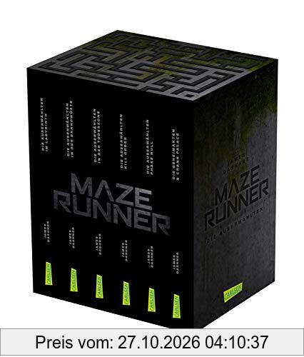 Maze-Runner-Schuber (6 Bände im Taschenbuch-Schuber inklusive Bonusband mit »Crank Palace« und »Die Geheimakten«) (Die Auserwählten – Maze …