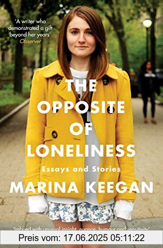 Binding : Taschenbuch, Label : Simon + Schuster UK, Publisher : Simon + Schuster UK, medium : Taschenbuch, numberOfPages : 240, publicationDate : 2015-04-23, authors : Marina Keegan, languages : english, ISBN : 147113962X