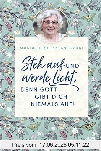Binding : Gebundene Ausgabe, Label : SCM R.Brockhaus, Publisher : SCM R.Brockhaus, medium : Gebundene Ausgabe, numberOfPages : 112, publicationDate : 2021-09-01, authors : Maria Prean-Bruni, ISBN : 3417269830
