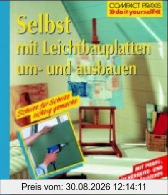 Selbst mit Leichtbauplatten um- und ausbauen