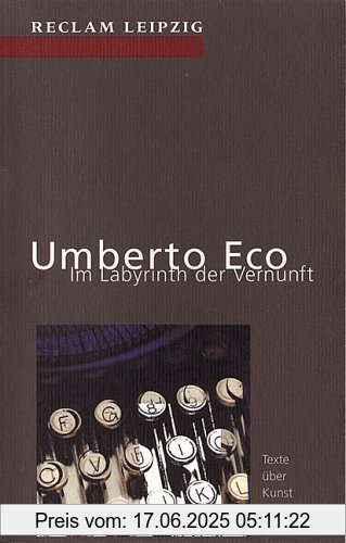Binding : Taschenbuch, Label : Reclam, Leipzig, Publisher : Reclam, Leipzig, medium : Taschenbuch, authors : Umberto Eco, languages : german, ISBN : 3379015474