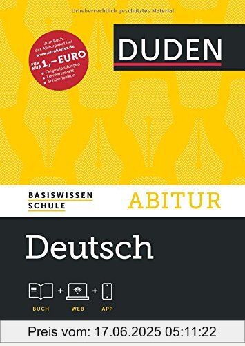 Binding : Gebundene Ausgabe, Edition : 4. Auflage, Label : Bibliographisches Institut, Publisher : Bibliographisches Institut, medium : Gebundene Ausgabe, numberOfPages : 496, publicationDate : 2015-09-01, authors : Detlef Langermann, Simone Felgentreu, Anne-Cathrin Friedrich, Sonja Huster, Martina Langermann-Marquardt, Gerald Lindner, Thomas Numrich, Kirsten Thietz, languages : german, ISBN : 3411716045