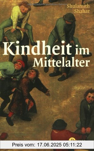 Binding : Taschenbuch, Edition : Nachdr., Label : Patmos, Publisher : Patmos, medium : Taschenbuch, numberOfPages : 390, publicationDate : 2003-01-01, authors : Shulamith Shahar, translators : Barbara Brumm, languages : german, ISBN : 3491691079