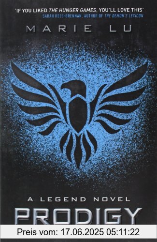 Binding : Taschenbuch, Label : Penguin, Publisher : Penguin, NumberOfItems : 1, medium : Taschenbuch, numberOfPages : 368, publicationDate : 2013-01-29, authors : Marie Lu, languages : english, ISBN : 0141339578