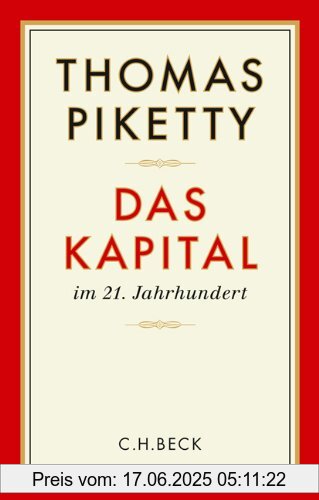 Binding : Gebundene Ausgabe, Edition : 1, Label : C.H.Beck, Publisher : C.H.Beck, medium : Gebundene Ausgabe, numberOfPages : 816, publicationDate : 2014-10-08, authors : Thomas Piketty, translators : Ilse Utz, Stefan Lorenzer, languages : german, ISBN : 3406671314
