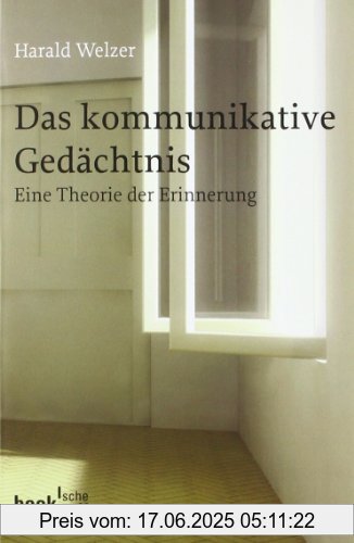 Binding : Taschenbuch, Edition : 3, Label : C.H.Beck, Publisher : C.H.Beck, medium : Taschenbuch, numberOfPages : 260, publicationDate : 2011-05-31, authors : Harald Welzer, languages : german, ISBN : 340657341X