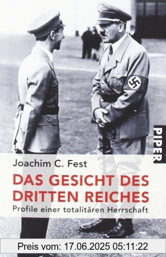 Binding : Taschenbuch, Edition : 10., Aufl., Label : Piper Taschenbuch, Publisher : Piper Taschenbuch, medium : Taschenbuch, numberOfPages : 528, publicationDate : 2002-10-01, authors : Fest, Joachim C., languages : german, ISBN : 3492218423