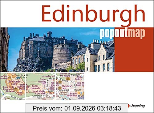 Popout Single Edinburgh (Popout Maps)