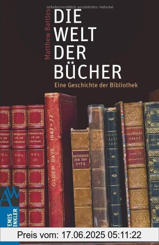 Binding : Gebundene Ausgabe, Edition : 1, Label : Bibliographisches Institut, Mannheim, Publisher : Bibliographisches Institut, Mannheim, medium : Gebundene Ausgabe, numberOfPages : 255, publicationDate : 2012-01-01, authors : Matthew Battles, translators : Sophia Simon, languages : german, ISBN : 3411160047