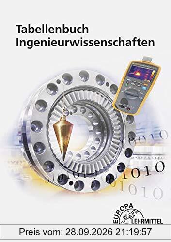 Tabellenbuch Ingenieurwissenschaften