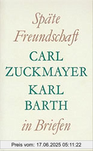 Binding : Broschüre, Label : TVZ Theologischer Verlag, Publisher : TVZ Theologischer Verlag, NumberOfItems : 1, medium : Sonstige Einbände, numberOfPages : 95, publicationDate : 2002-01-01, authors : Carl Zuckmayer, Karl Barth, ISBN : 3290113868